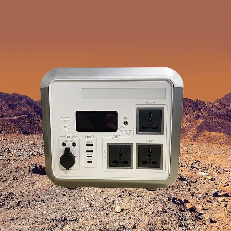 Station électrique à batterie de lithium portable polyvalente Centre d'énergie mobile pour les aventures en plein air et les sauvegardes d'urgence