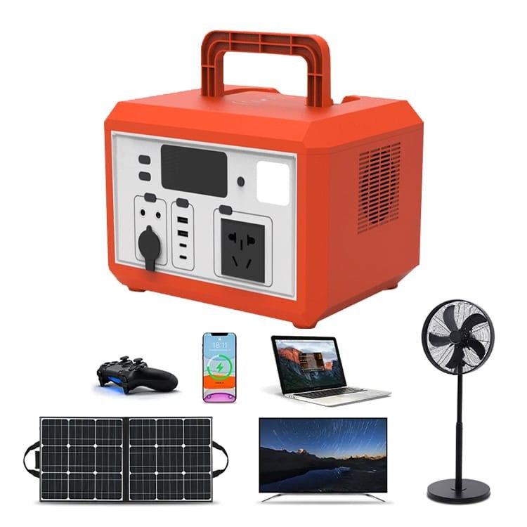 Générateur de centrale électrique à batterie au lithium portable de 600 W pour camping en plein air