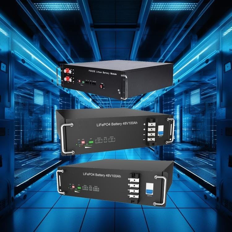 OEM ODM Piles au lithium à basse tension montées sur un rack pour applications industrielles