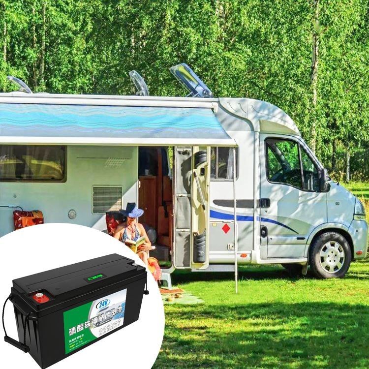 24V 25,6V 100ah ESS Batterie au lithium à cycle profond Cellule de type prismatique